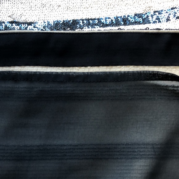 sequin and beaded sleeve top - Picture 10 of 11